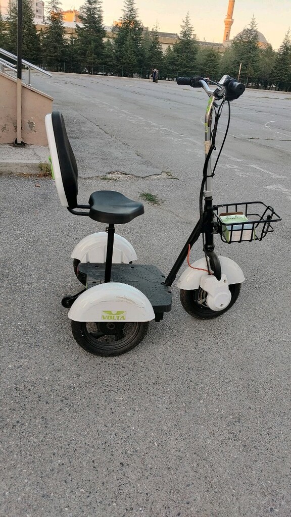 Elektirikli 3 tekerlekli scootor - 4
