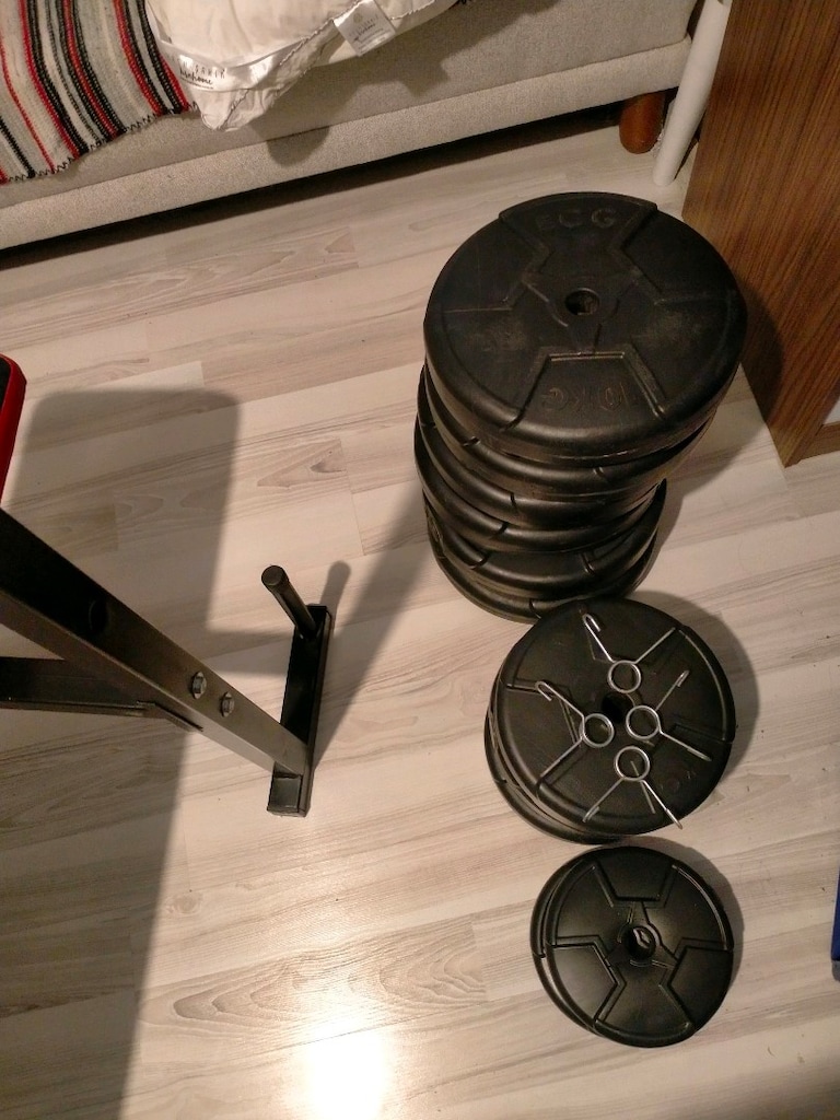 Bench Sehpası + Ağırlık Seti + Direnç Yayı - 4
