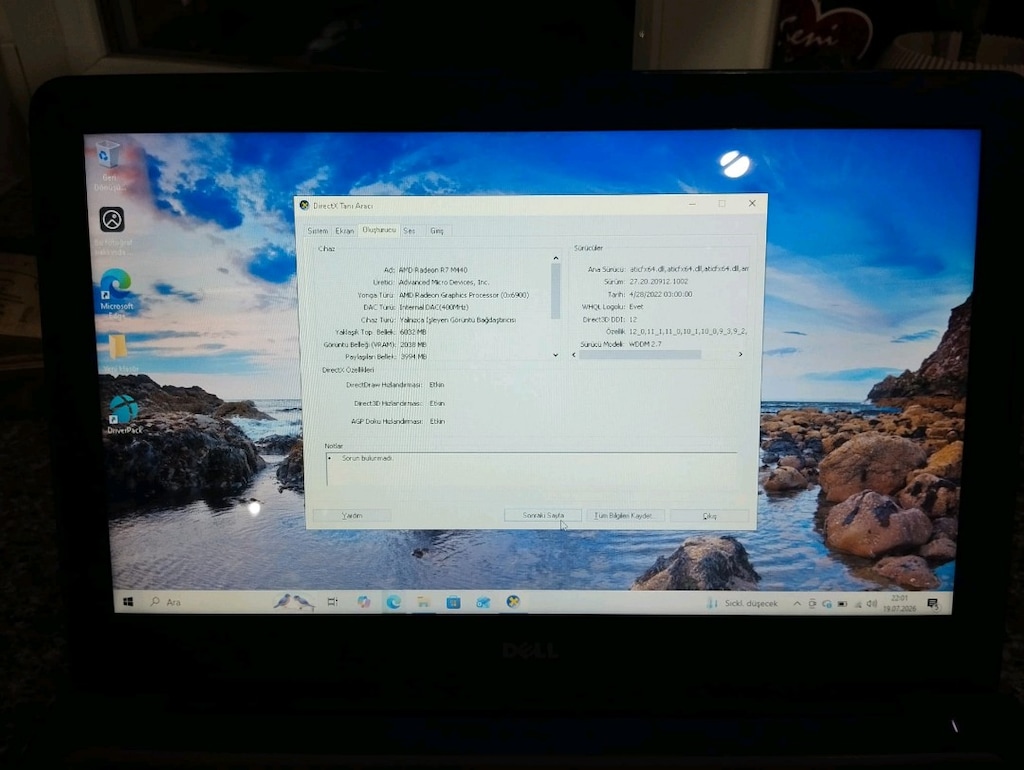 Dell i5 7. nesil laptop - 3