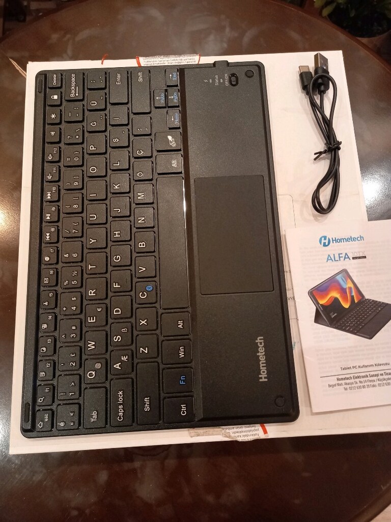 KLEVYE HOMETECH ALFA 10TK TABLET KLAVYESI - 2