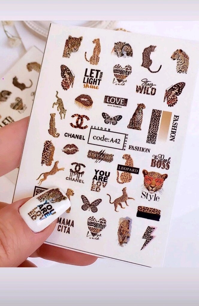 Tırnak Stickeri ( 100 Adet ) - 9