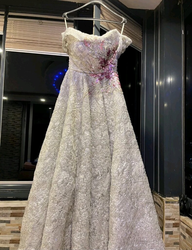 taşlı işlemeli nişanlık - 6