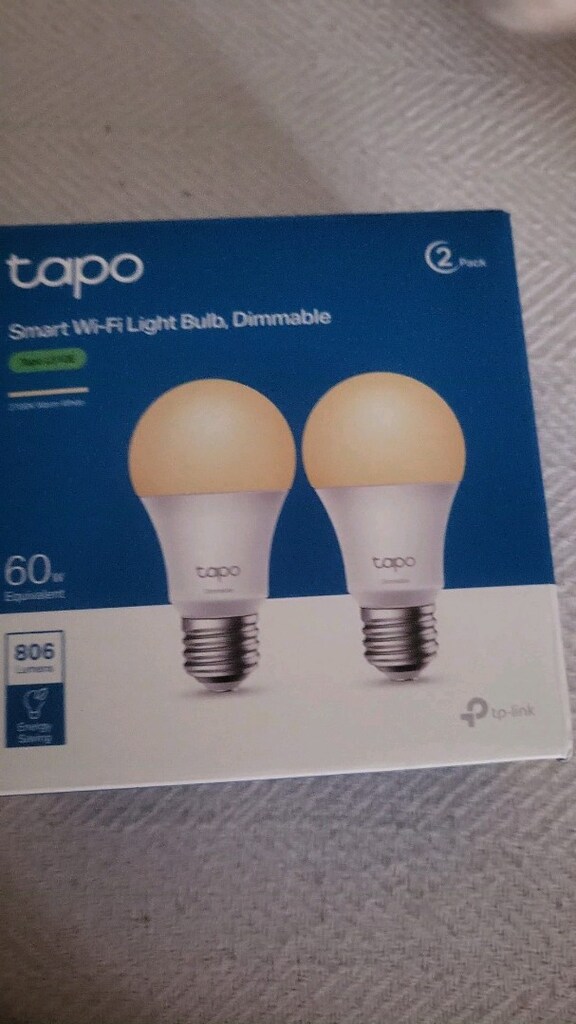 Tapo wifi ampul 2 li set - 2