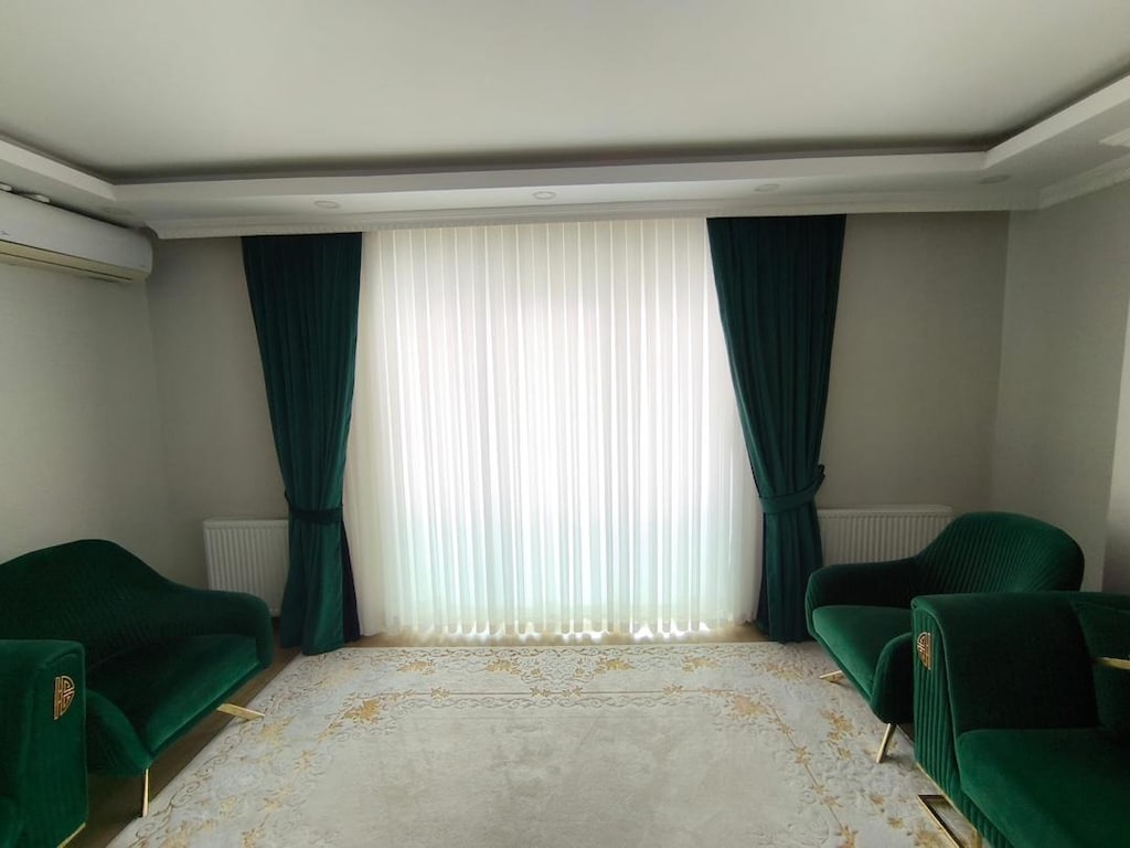 4’lü fon 1 adet tül perde - 2