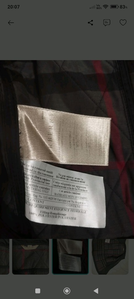 Burberry m bayan mont - 4
