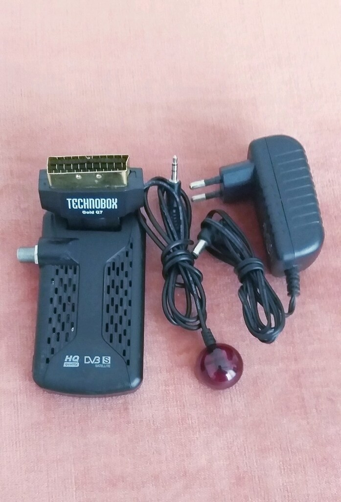 TECHNOBOX Scart Uydu Alıcı Kumandası Alıcı Gözü, Adaptörü var Sorunsuz - 4