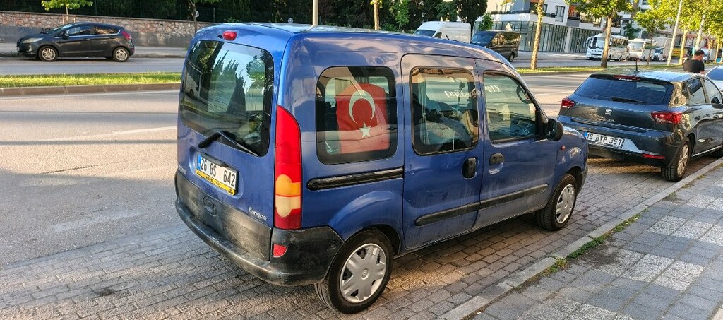RENAULT KANGO OTOMOBİL RUHSATLI 1.4 motor LPG benzin takas olur - 4