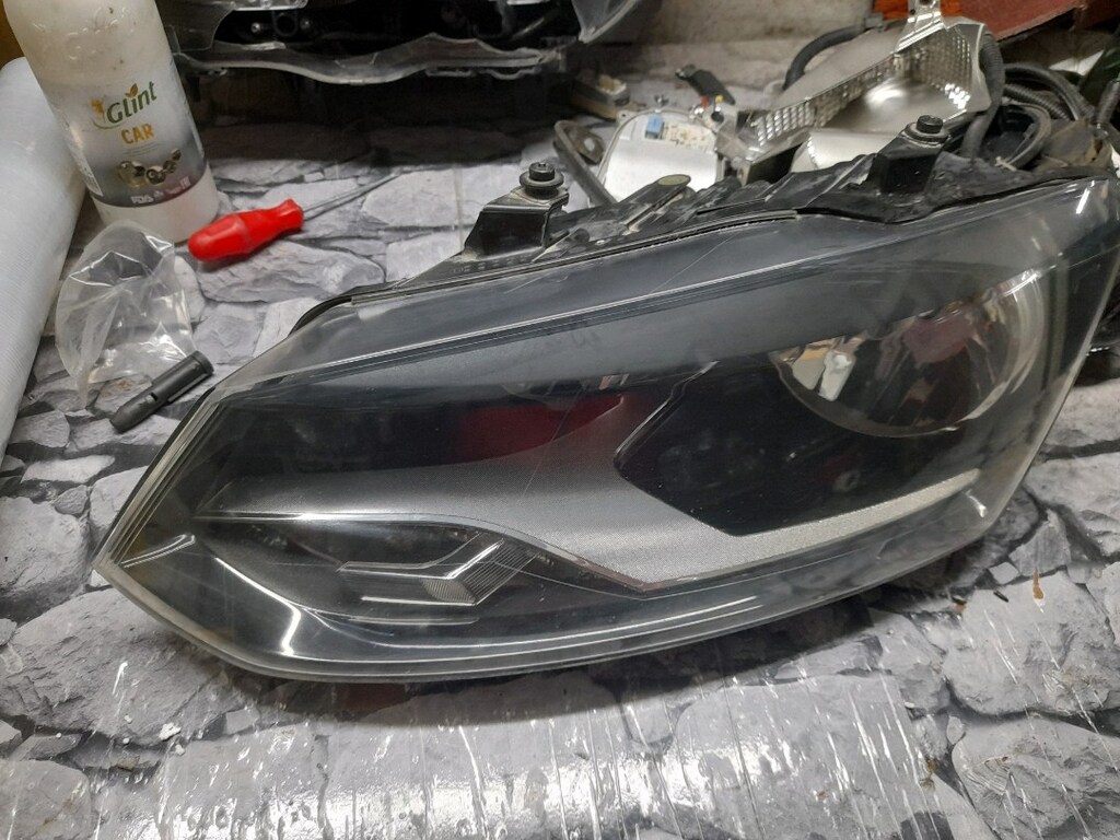 Volkswagen Polo Sol Ön Far Çıkma Orjinal - 4