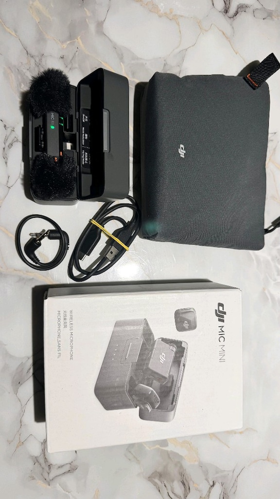 DJI MIC MINI MİKROFON SETİ 2 MİKROFON VE 1 ALICI - 6