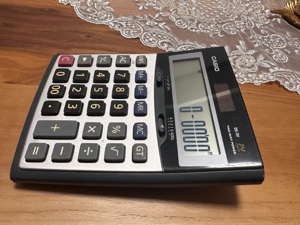 Casio DS-3V hesap mak - 9
