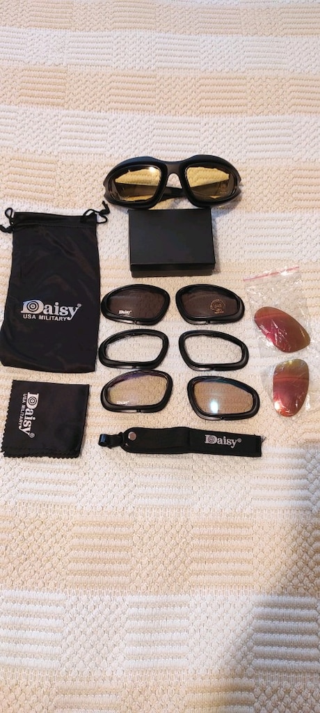 Daisy siyah gözlük seti