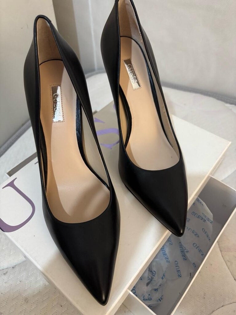 guess kadın topuklu ayakkabı - 5