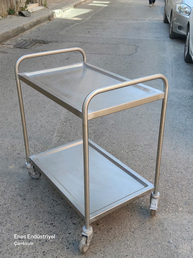 krom servis arabası - 3