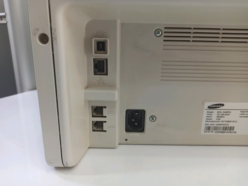 Samsung Scx-3405Fw Lazer Yazıcı Wifi Tarayıcı Faks Fotokopi Toner li - 6