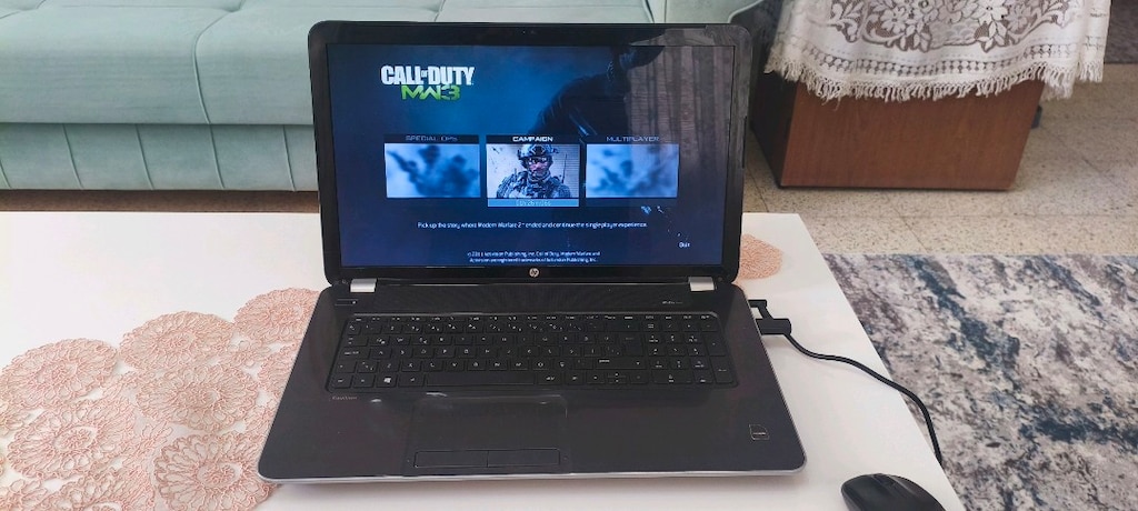 HP PAVİLİON 17.3 DEV EKRAN. GAMİNG.AMD A10 _12 GB RAM_2GB EK_128 SSD.. - 2