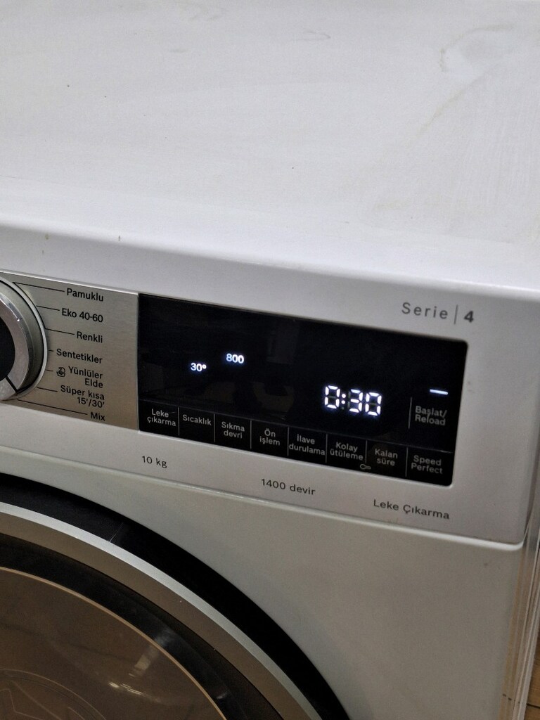 son model Bosch seri 4 10kg dokunmatik ekran sorunsuz - 3
