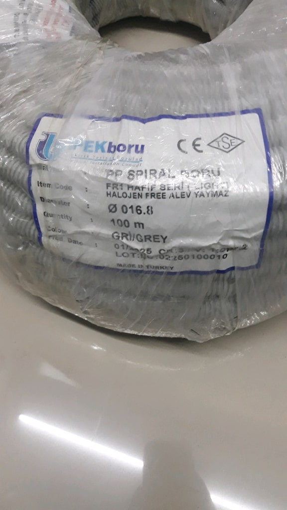 PP SPIRAL BORU 100MT - 2
