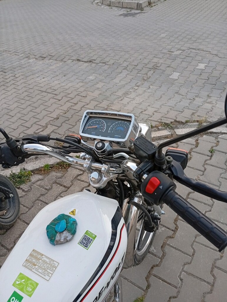 Tertemiz sıfır ayarında motorsiklet - 5