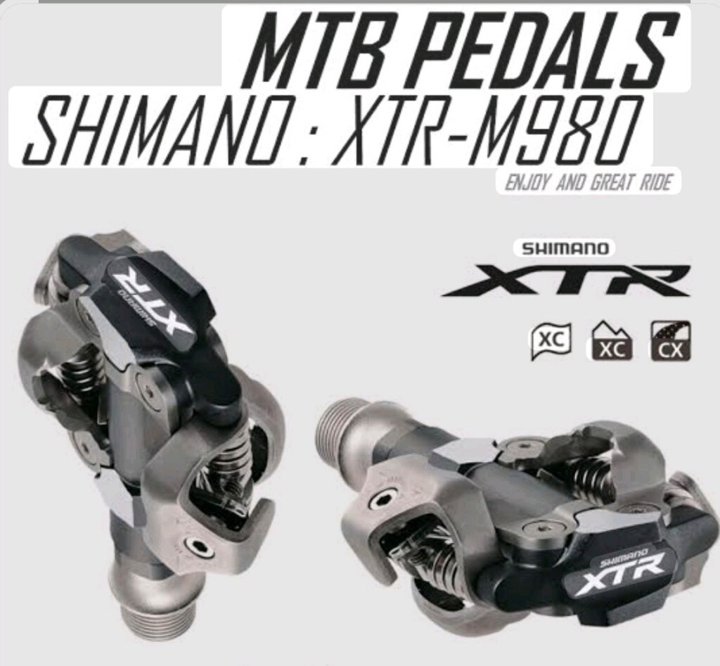 satılık sıfır kutusunda xtr pd-m980 mtb pedal - 3