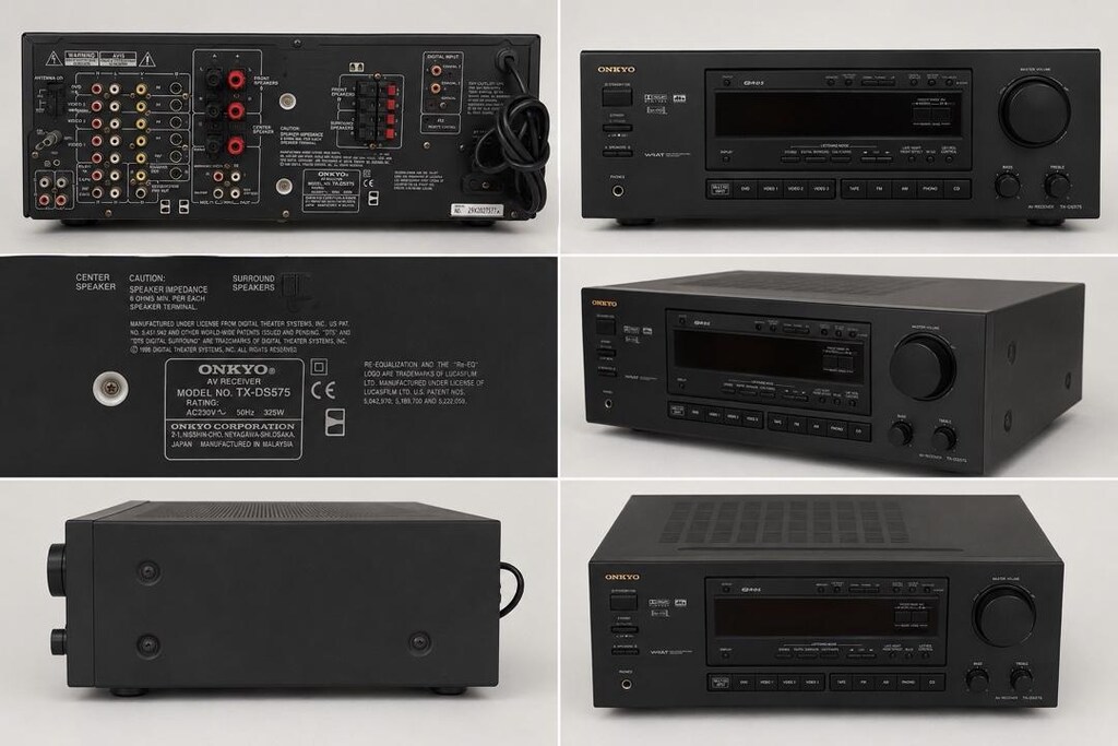 Onkyo av receiver Tx-ds575 - 2