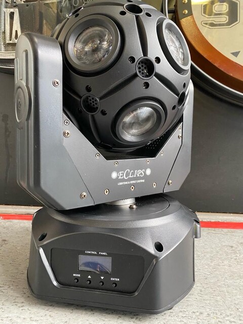 eclips space ball sahne robot rgb