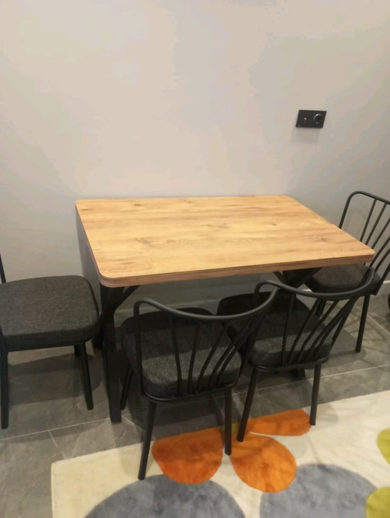 Uygun fiyat x ayak masa sandalye takımı modelleri - 7