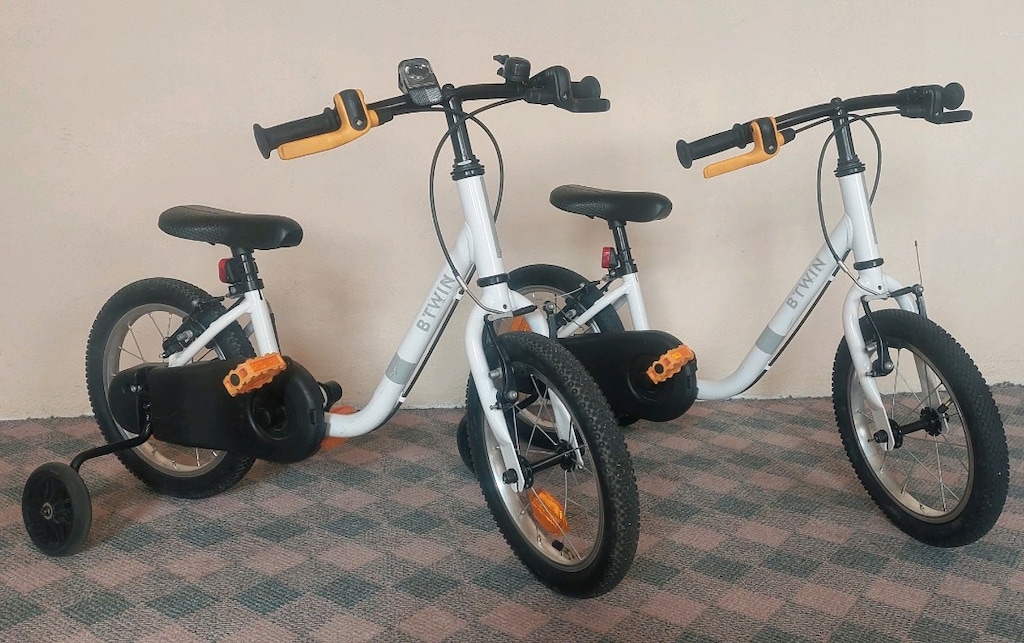 2 ADET 14 JANT BTWIN ÇOCUK BISIKLETI - 3