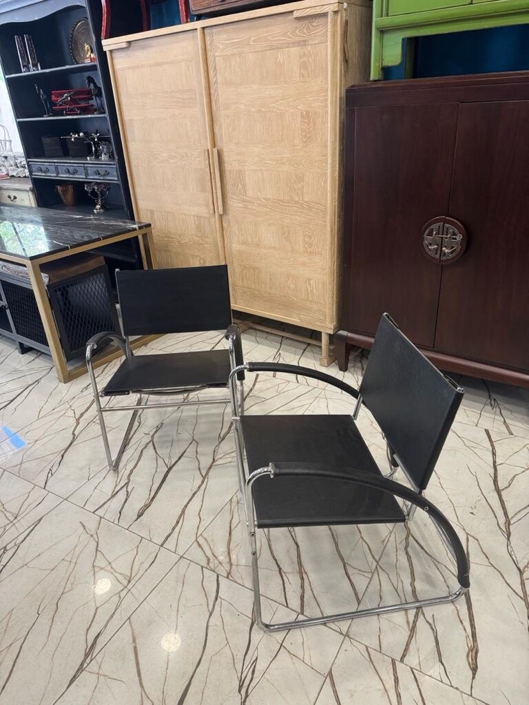 Hakiki Deri Bekleme Sandalyesi Tasarım - 4