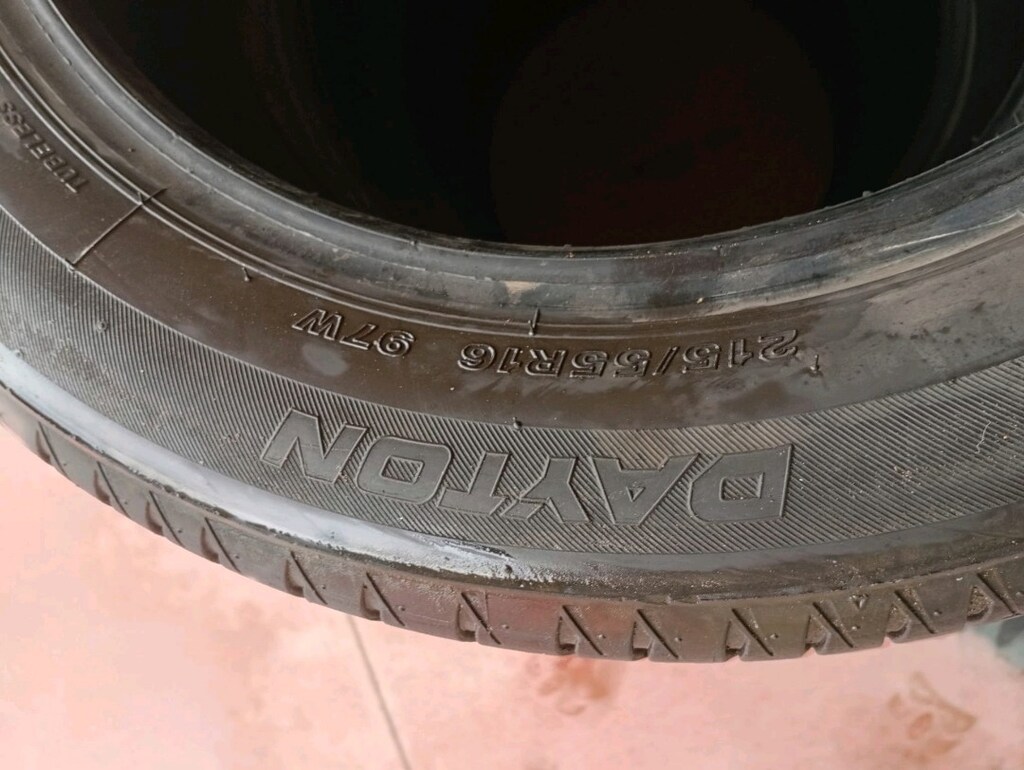 4 adet çıkma lastikler 215 55r16 sıfır gibi lastikler - 7