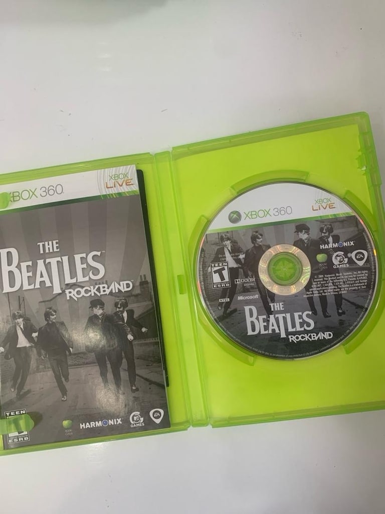 the beatles rockband xbox 360 orjinal 2. el oyun cd dvd - 3