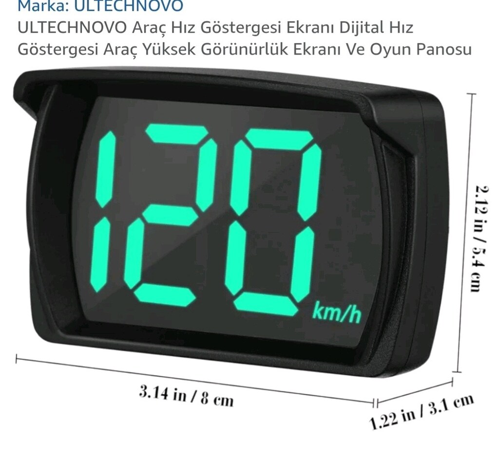 DİJİTAL HIZ GÖSTERGESİ - 3