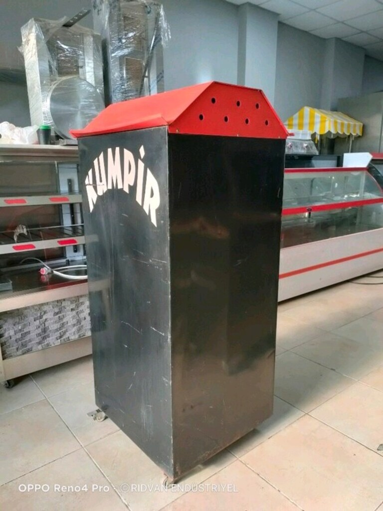 kumpir fırını tüplü ısıtmalı kumpir fırın kumpir makinesi - 7