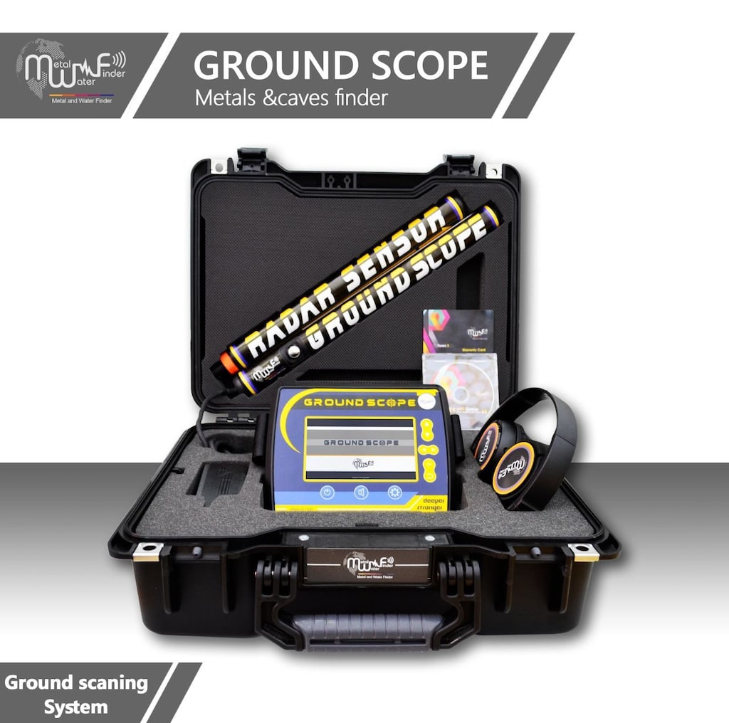 MWF Ground Scope Radar Sensörlü 2D/3D Yer Altı Görüntüleme Cihazı ... - 2