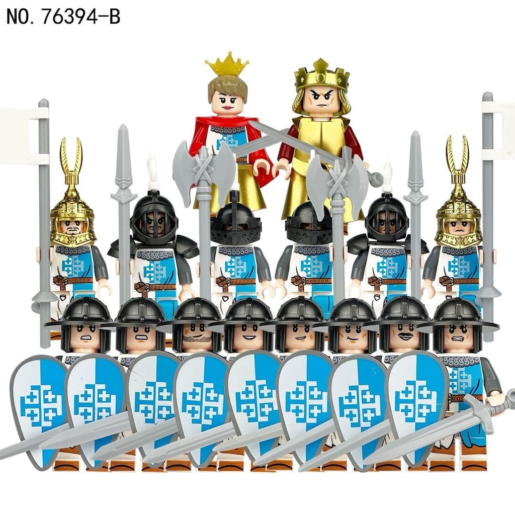 Lego Ortaçağ Kraliyet ve Şövalye Figür Seti - 5