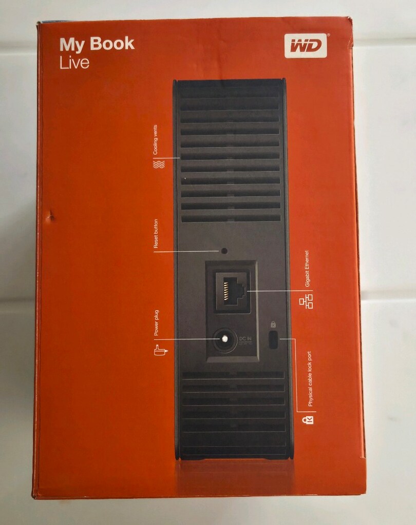 WD Home Network Drive 1 TB - 4