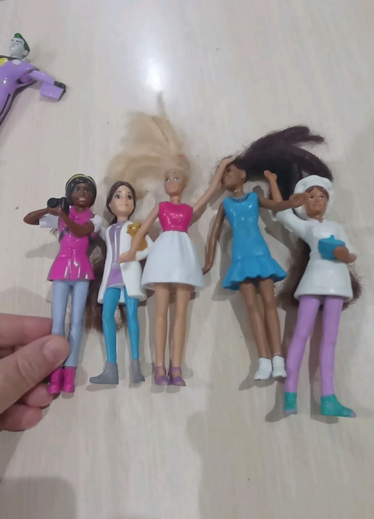mini Barbie bebek seti