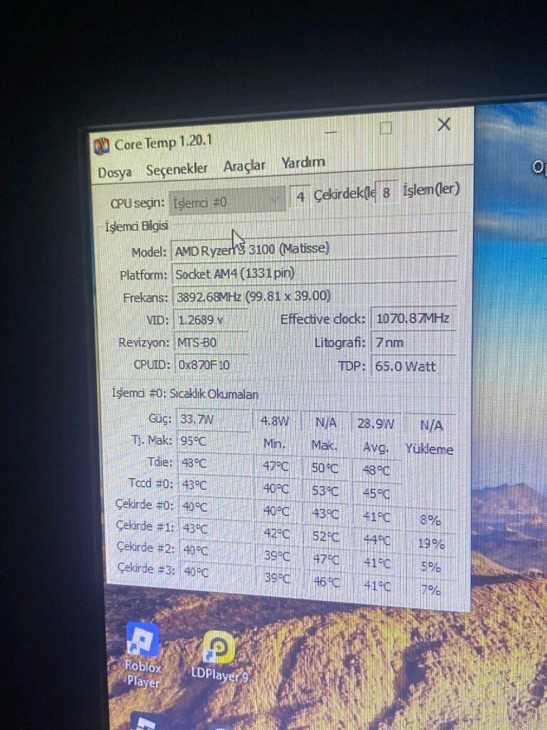 AMD R3 3100 - 3
