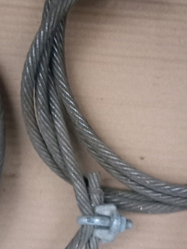 çeşitli buyukluklerde celik çeki halatları. - 6