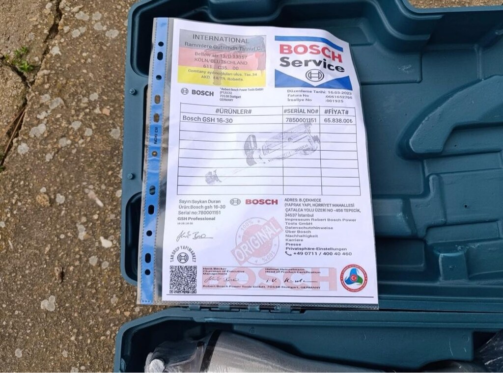 BOSCH HİLTİ (16kg) - 2