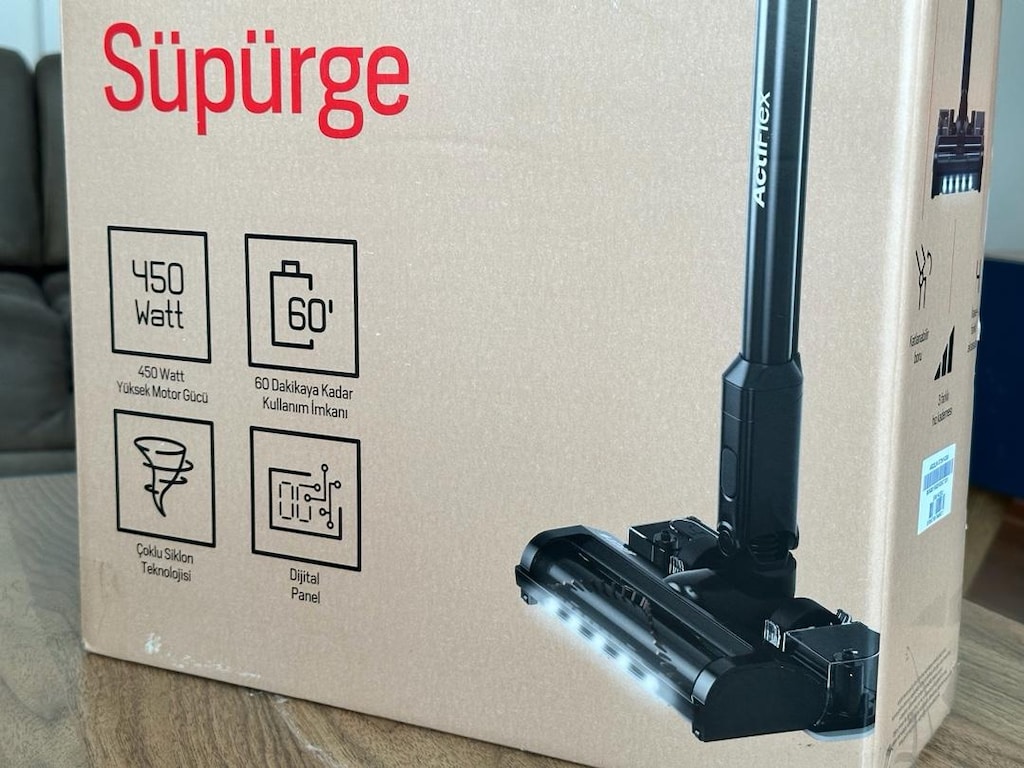 Arçelik Şarjlı Dikey Süpürge Sıfır Kapalı Kutu - 11
