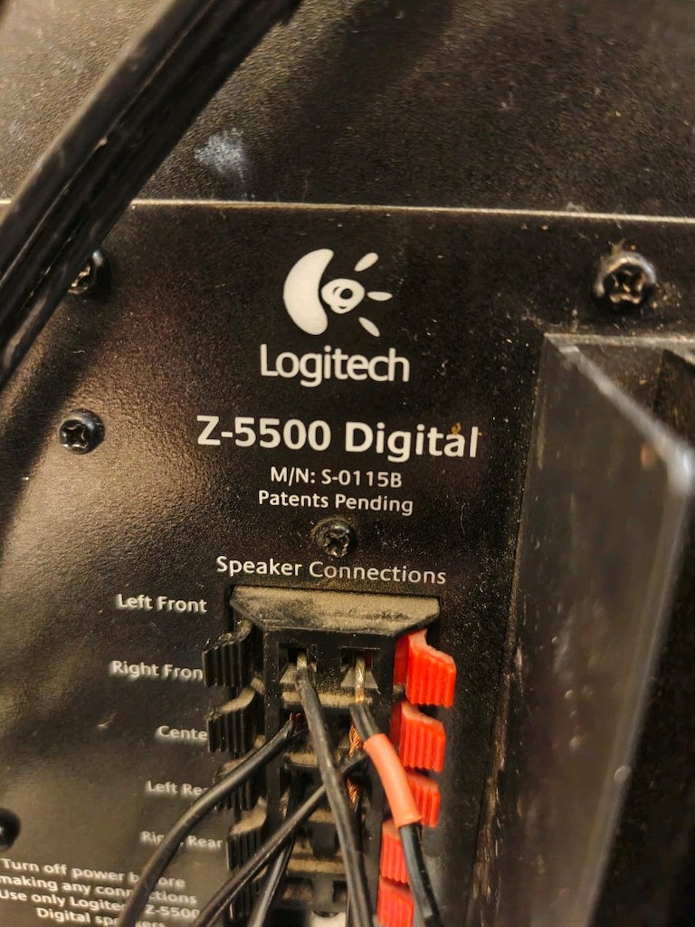 Logitech Z5500 5.1 ses sinema sistemi - 3