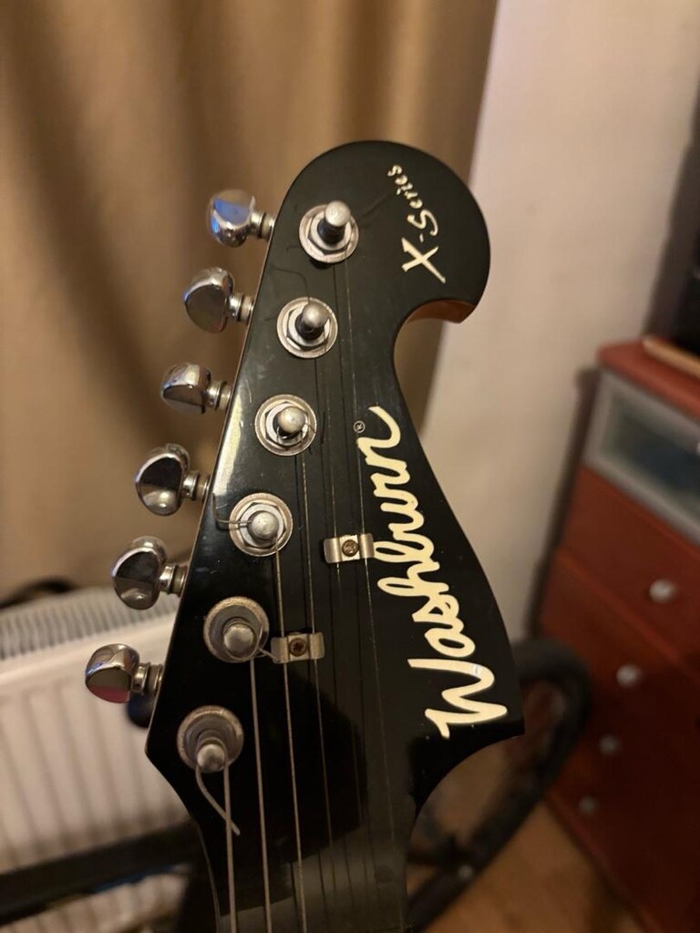 sıfır Washpurn X serisi elektro gitar ve cort CM10G amfi - 3