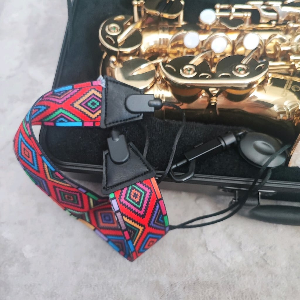 Jinbao Kavisli Soprano Saksafon + Yamaha 5C Ağızlık + Askı - 7