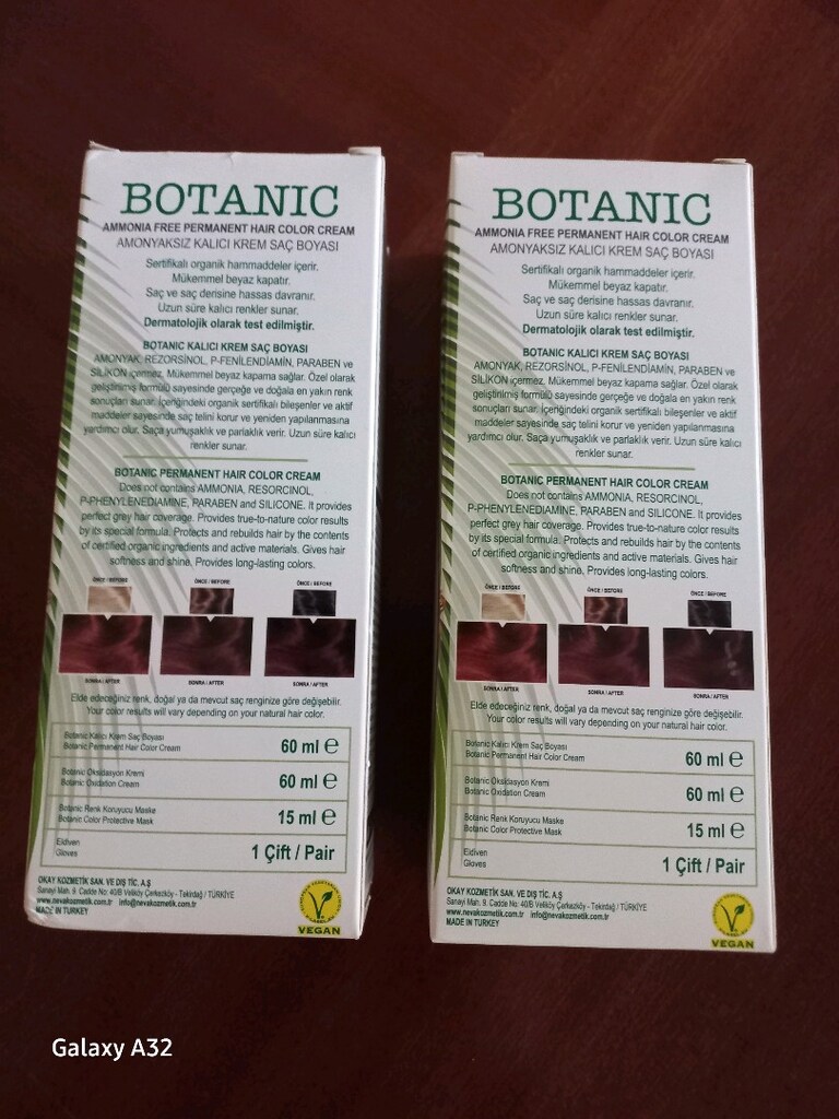Neva Botanic Organik Saç Boyası-2 Adet - 6