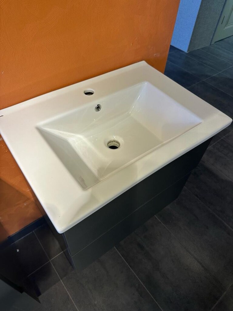 65*45 cm Antrasit Mdf Banyo Mobilya Seti - 6