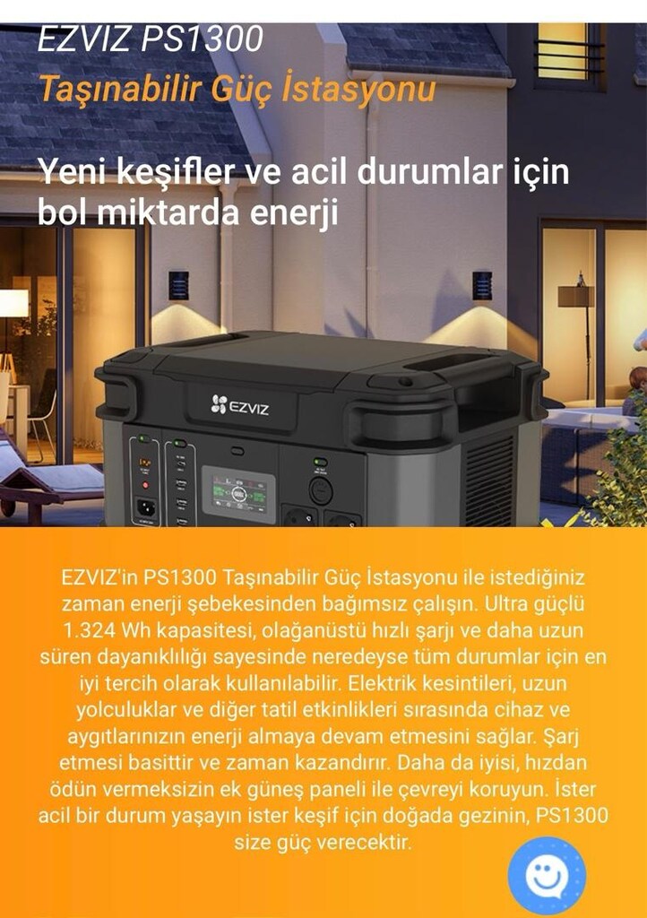ezvız ps1300 taşınabilir güç istasyonu - 10