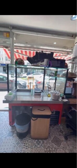 satılık benmari pilav tezgahı ve ocak evye fritöz