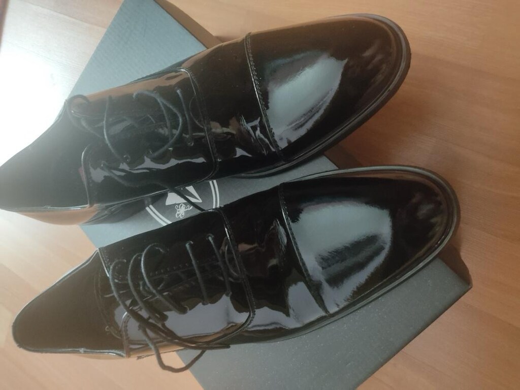 Ayakkabı erkek rugan 40-41 numara sade ve şık tasarım - 7
