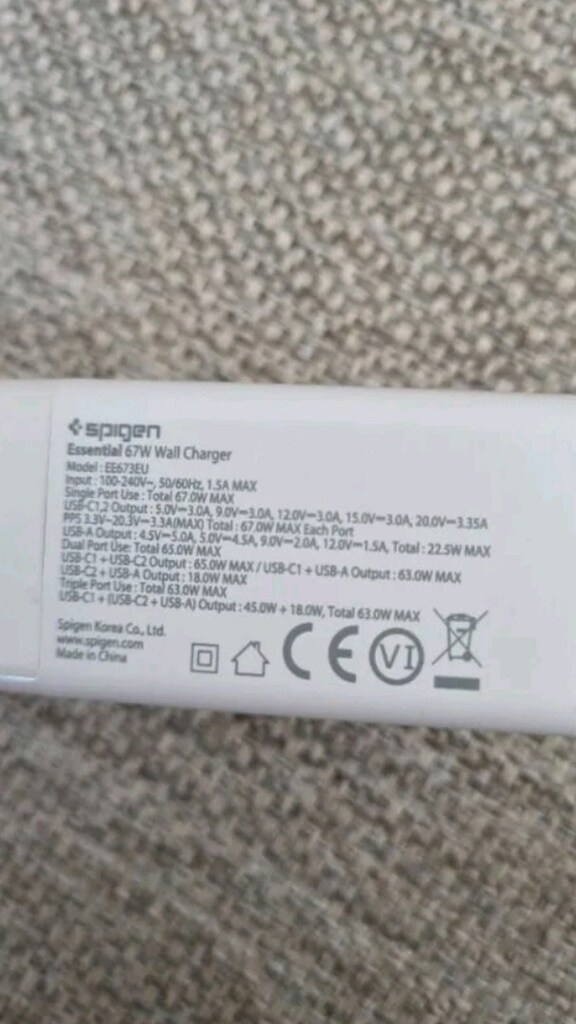 67W süper hızlı şarj adaptörü - 3
