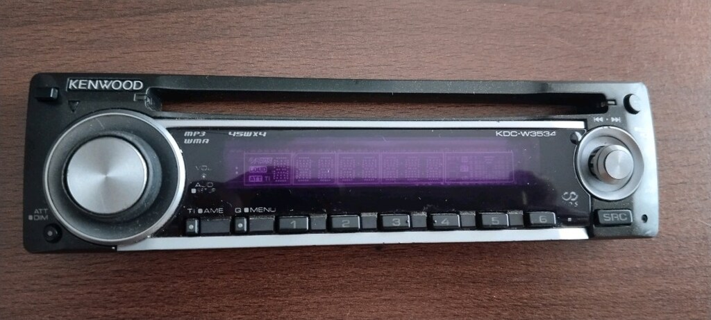 KENWOOD KDC-3534 4X45 WATT CD'Lİ OTOTEYP - 7